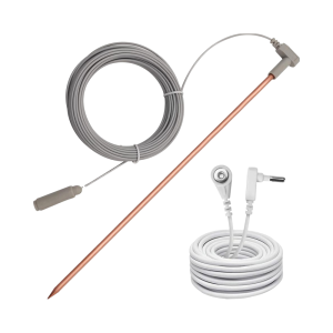 40ft Copper Portable Kit Great Earth-Connected Easy-to-Use Grounding Mat Lightning Protection & Earthing Grounding Sheet
