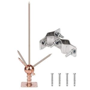 China Suppliers Offer Advanced ESE Lightning Rods With Pre-Discharge Air Arrester for Building Protection