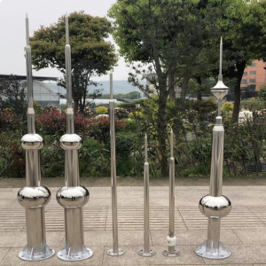 Certified Factory Supply Franklin Lightning Rod of Copper Clad Steel Terminal Rod Thunder Arrester