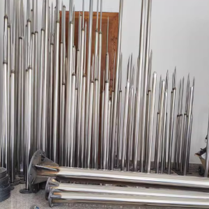 Factory Professional Manufacture Steel Lightning Rod Outdoor High Quality Lightning Rod