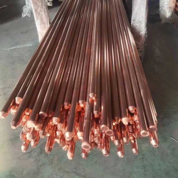 High Quality Copper Coated Steel Point Ground Rod for Earthing and Lightning System Galvanized HDG Ground Earthing Rods
