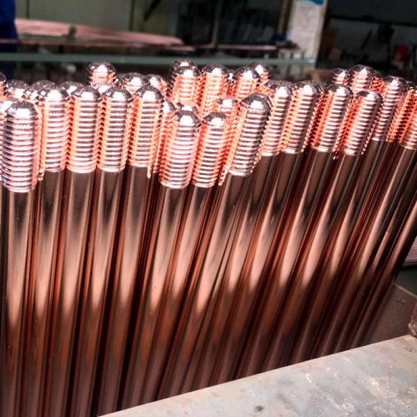 High Quality 35KV 50mm Earthing Wire Set Secure Grounding Copper Ground Rod Kit With Thread Model Made of Plastic Copper Bonded