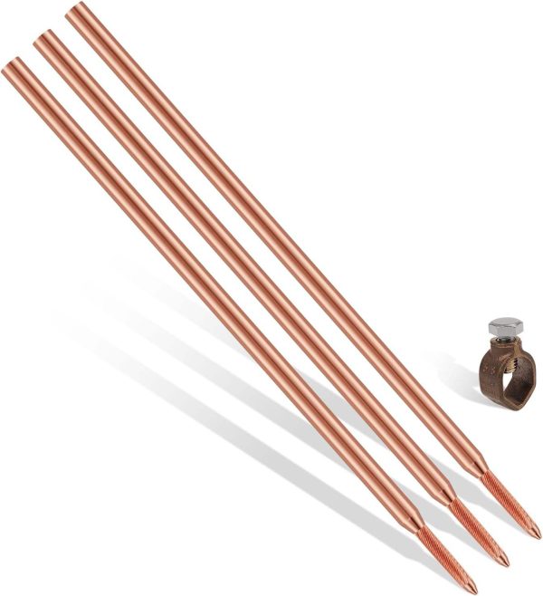 Copper Plated Clad Steel Ground Rod 8mm Ground Rod