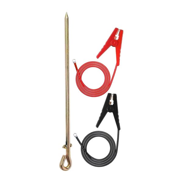 High Voltage Short Circuit Wire and Rod Set Heavy-Duty Construction for Power Grid Safety Hot-Dip Galvanized Grounding Rod