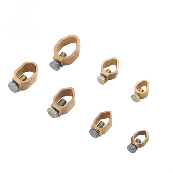 Customized 5/8\" Ground Rod Clamp Earth Cable Connector for Lightning Protection Grounding System for Lightning Protection Groun - Image 2