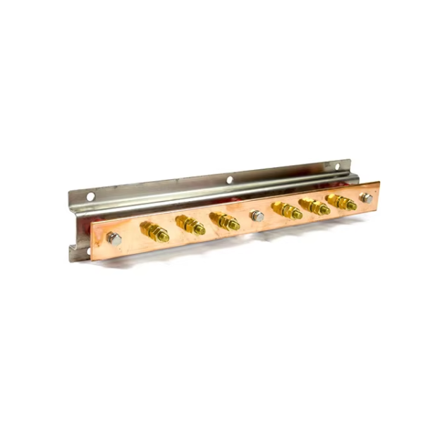 Wholesale Electrical Earth Busbars for Lightning Protection System M10 Fittings and Insulators Included - Image 2