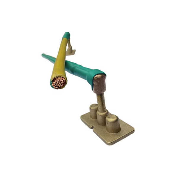 Factory-Priced Exothermic Welded Electrical Equipment Earth Points with Pre-Welded Tail - Image 2