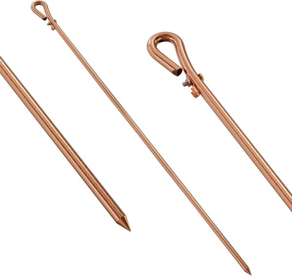 High Strength Corrosion-resistant Lightning Protection Grounding Copper-clad Steel Grounding Rod Copper Plated Grounding Rod - Image 2