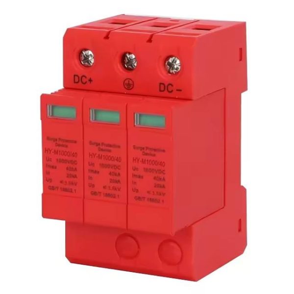 2p 1000v Dc Spd Surge Protector Solar Pv Protection Devices 20ka 40ka 60ka 80ka Thunder Peak Suppressor - Image 3