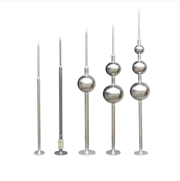 Stainless Steel Lightning Rod Lightning Rod For Small Roof Lightning Protection Device - Image 3