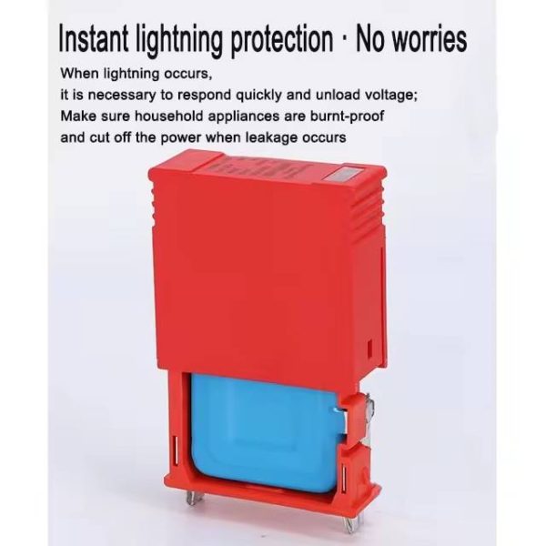 Seanro 1000V 3Pole 40KA Solar Pv Surge Arrester Lighting Surge Protection T2 Type DC Solar SPD Dc Surge Protector - Image 3
