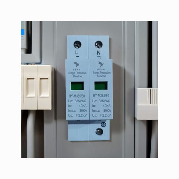 Single-Phase 2P 80KA T2 Type Surge Protector High Performance SPD Surge Protection Device - Image 3