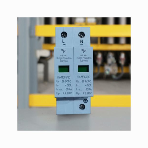 Single-Phase 2P 80KA T2 Type Surge Protector High Performance SPD Surge Protection Device - Image 4