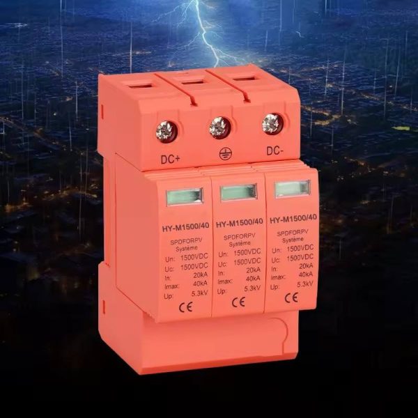 DC SPD T2 40KA 1000V Solar Power Surge Protector Device 2P 3P Dps - Image 5