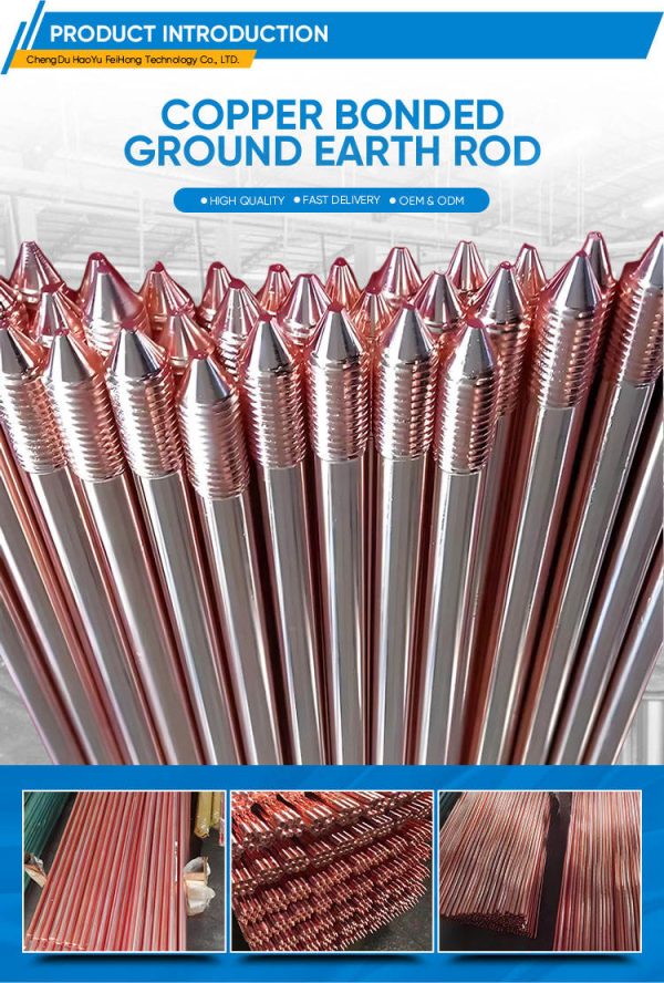 Ground Rod With Thermit Weld Graphite Mold High Conductivity for Lightning Protection Systems Ground Rod Lightning - Image 5