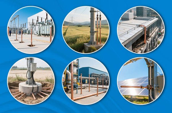 High Voltage Protection and Grounding System-round Pure Copper Earth Rod with Copper Clad Steel for Grounding System - Image 6