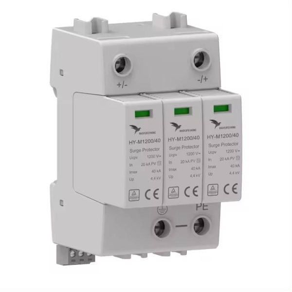 New Design Din Rail Power Signal Surge Protector Device DC 500V-800V 40KA Imax Arrester for Signal Processing Applications - Image 6