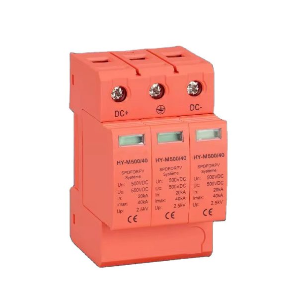 Solar PV 20KA-40ka 2P 3P DC 500V 600V 800V 1000V 1500V DPS Surge Protector Arrester Surge Protective Device SPD - Image 6