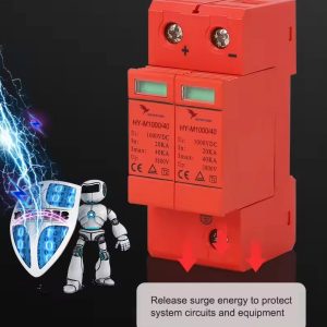 1000V DC Solar Surge Protective Device Lightning Surge Arrestor with Imax 40KA Capacity
