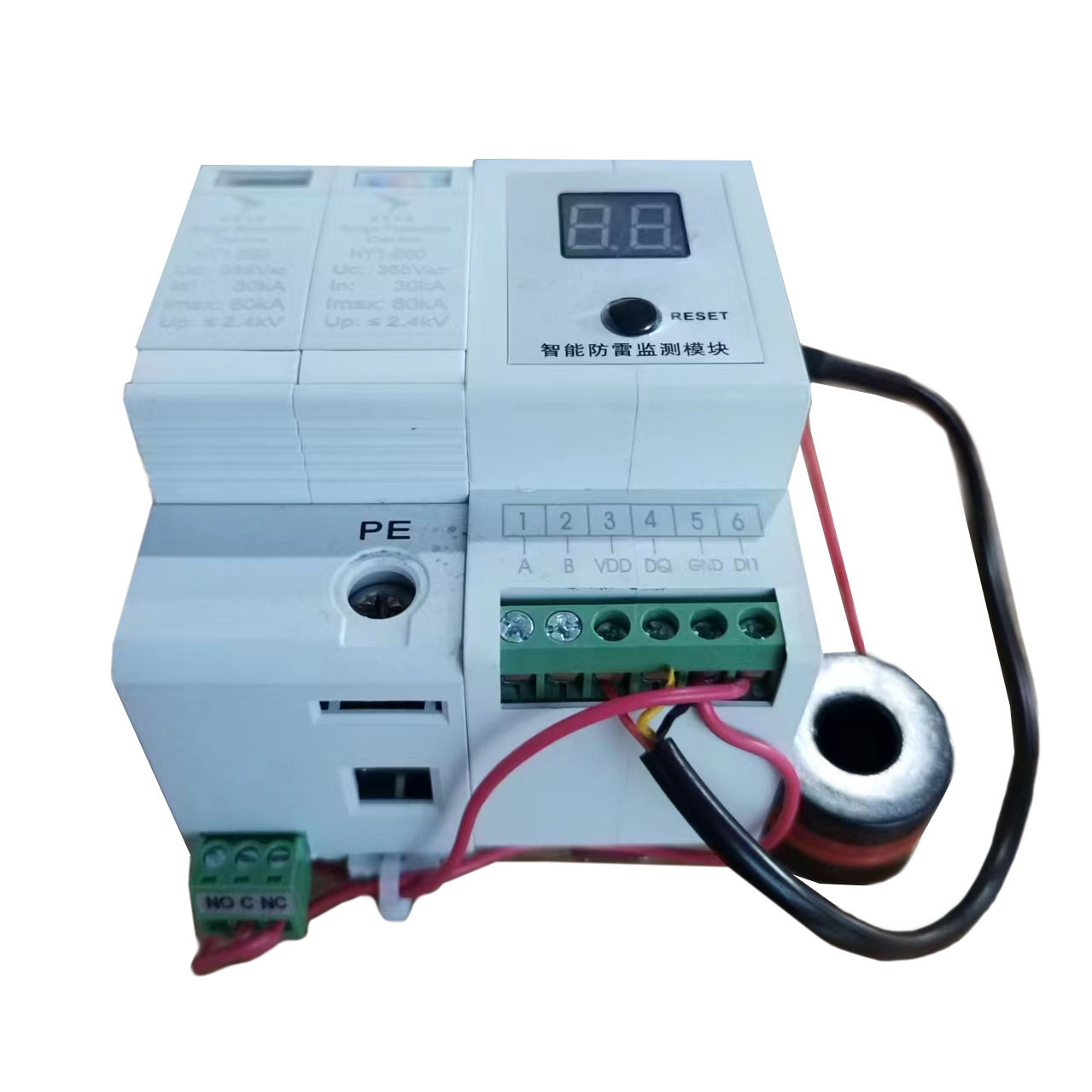 Wholesale High Quality Combined Intelligent Arrester Surge Arrester 40ka 60KA 2P