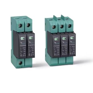 High Quality 40ka SPD DC Electrical Arrester T2 Type 1000V Rated Voltage 2P Poles Surge Protection Protector Devices