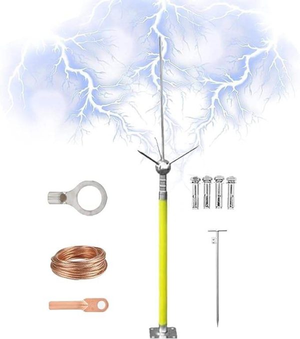 Factory Hot Selling Cheap Column 5kv Lightning Arrester Rod Low Price Lightning Rods for Wholesale