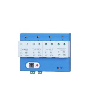 AC SPD 100KA 1P 2P 3P 4P 275V T2 Surge Protector for Electronic Equipment Lightning Protection Device