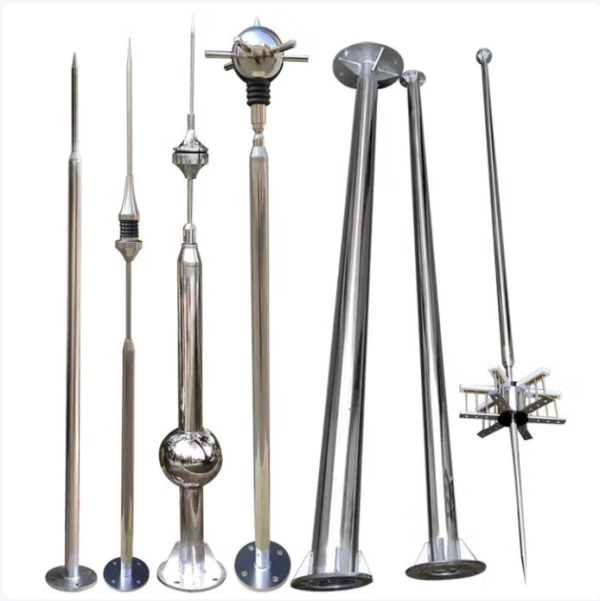 Manufacturer Sale Tower Lightning Rod Copper Ground Rod Lightning Rod - Image 2