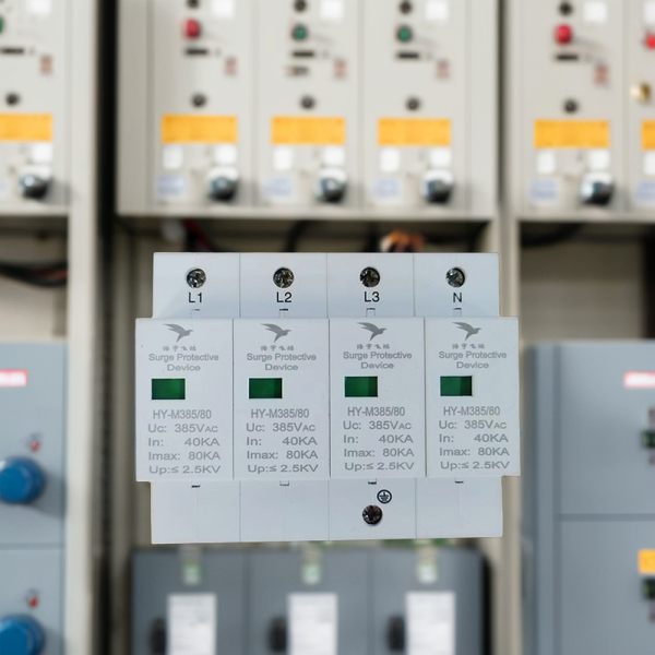 80KA T2 Low Voltage Three-Phase Lightning Arrester Surge Protector SPD Distribution for Electronic Equipment - Image 3