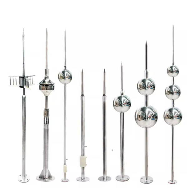 Lightning Rod of Lightning Protection Device for 9-19 M Steel Pipe Lightning Rod Steel Structure - Image 3