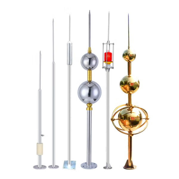 Manufacturer Sale Tower Lightning Rod Copper Ground Rod Lightning Rod - Image 4