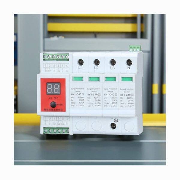 Intelligent T2 Three-Phase 40KA Combination Lightning Protection Module Efficient Lightning Protection Device - Image 4