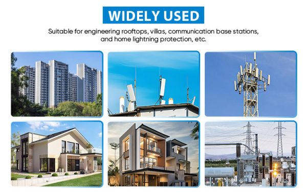 Factory Hot Selling Cheap Column 5kv Lightning Arrester Rod Low Price Lightning Rods for Wholesale - Image 6