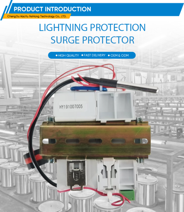 110V 40KA Single-Phase T2 Power Surge Protector Lightning Arrester SPD Devices for Industrial & Solar System Surge Protection - Image 6